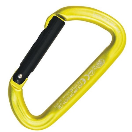 Kong Usa Asymmetric, 98 mm Length, 19 mm Gate Opening, Aluminum Alloy, Yellow/Black 789I00CN0KK